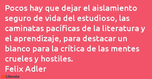 Frases de Felix Adler