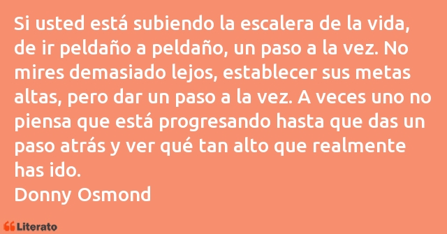 Frases de Donny Osmond