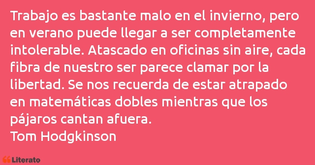 Frases de Tom Hodgkinson