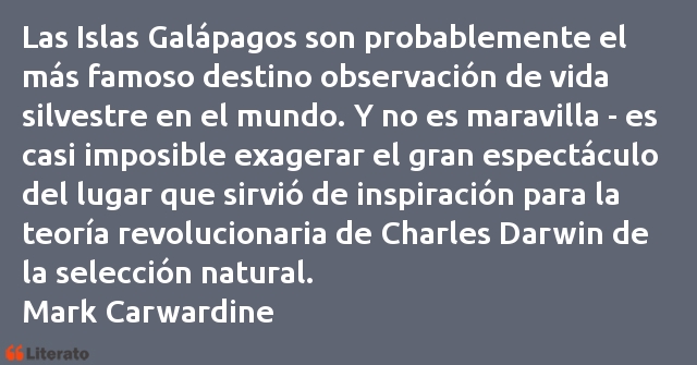 Frases de Mark Carwardine