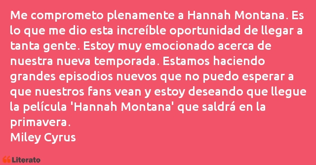 Frases de Miley Cyrus