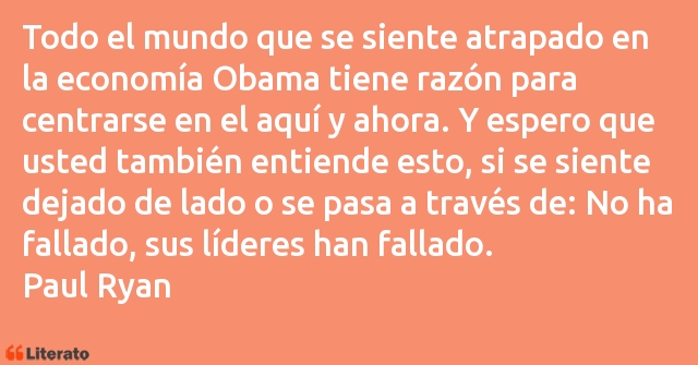 Frases de Paul Ryan