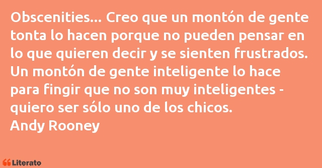 Frases de Andy Rooney