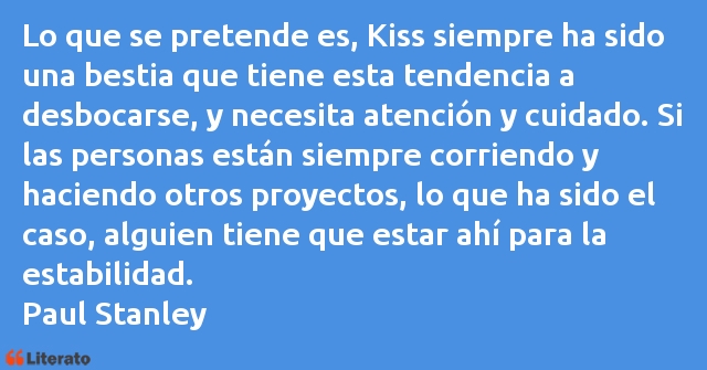 Frases de Paul Stanley