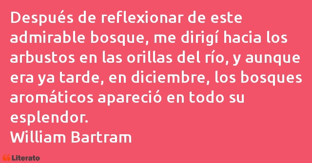 Frases de William Bartram