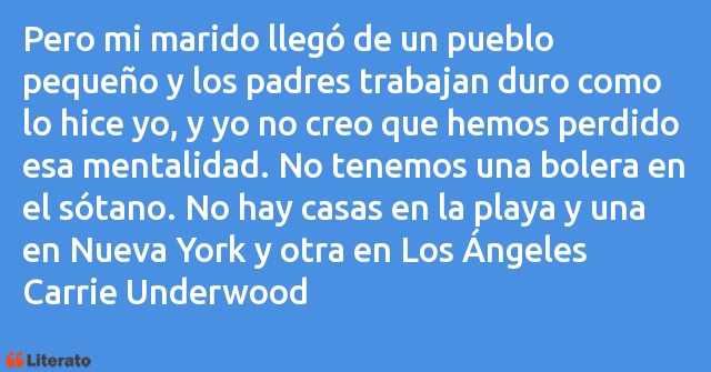 Frases de Carrie Underwood