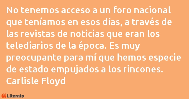 Frases de Carlisle Floyd