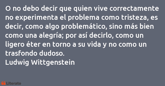 Frases de Ludwig Wittgenstein