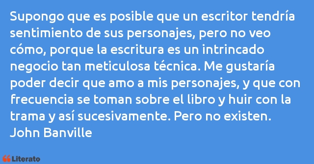 Frases de John Banville