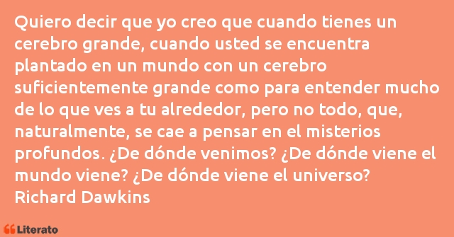 Frases de Richard Dawkins