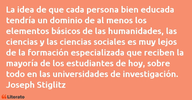 Frases de Joseph Stiglitz