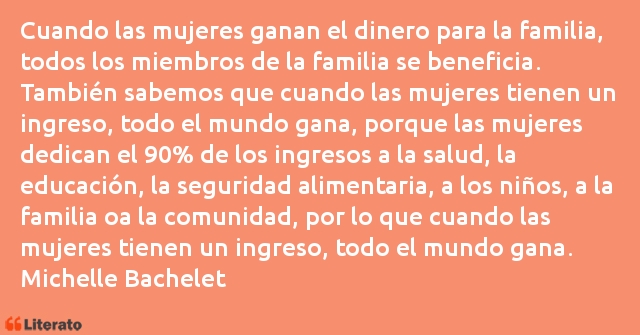 Frases de Michelle Bachelet