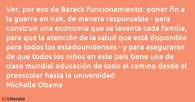 Frases de Michelle Obama