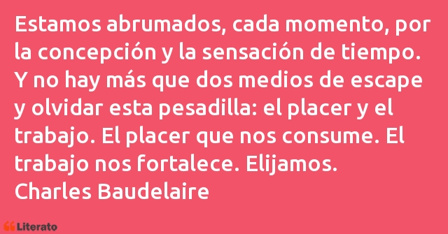 Frases de Charles Baudelaire