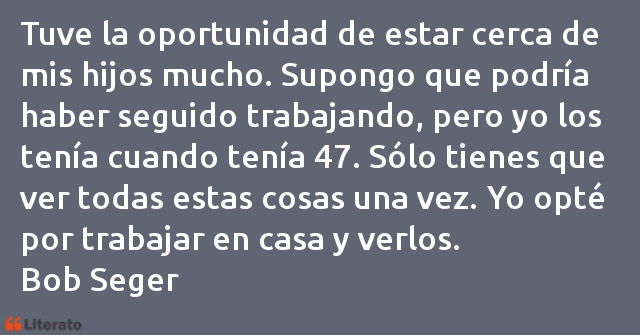 Frases de Bob Seger