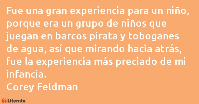 Frases de Corey Feldman