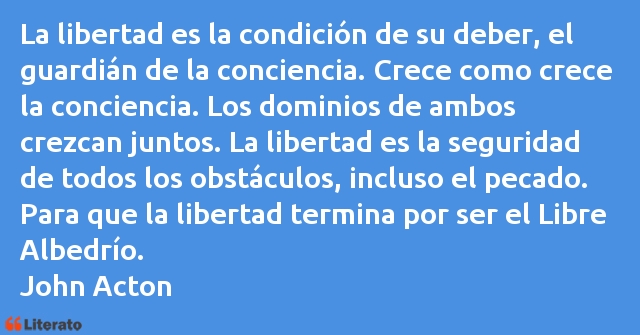 Frases de John Acton