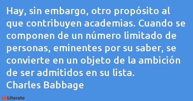 Frases de Charles Babbage