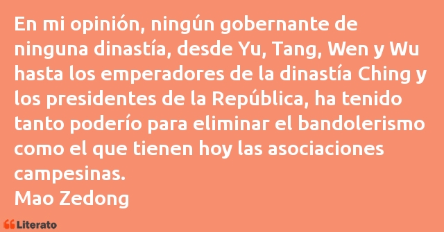 Frases de Mao Zedong