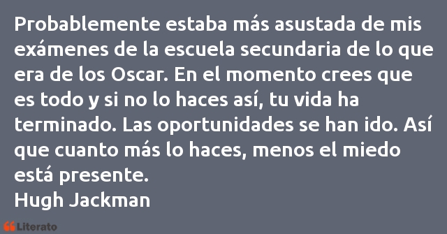 Frases de Hugh Jackman