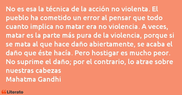 Frases de Mahatma Gandhi