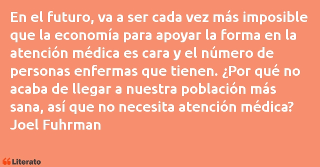 Frases de Joel Fuhrman