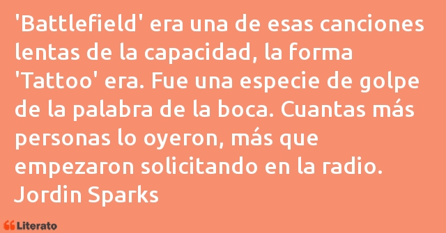 Frases de Jordin Sparks