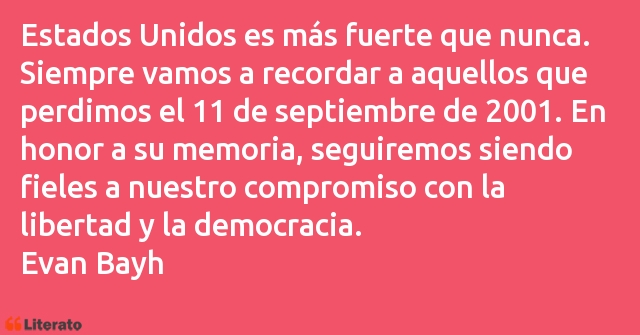 Frases de Evan Bayh