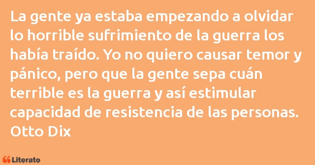 Frases de Otto Dix