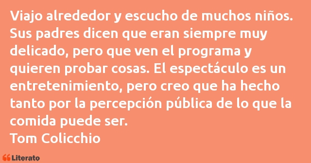 Frases de Tom Colicchio