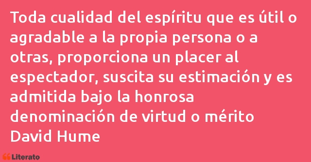 Frases de David Hume