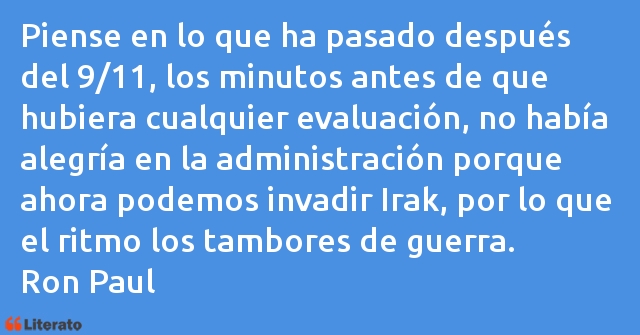 Frases de Ron Paul