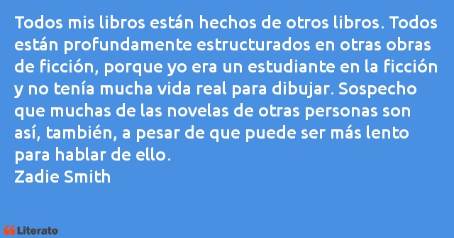 Frases de Zadie Smith