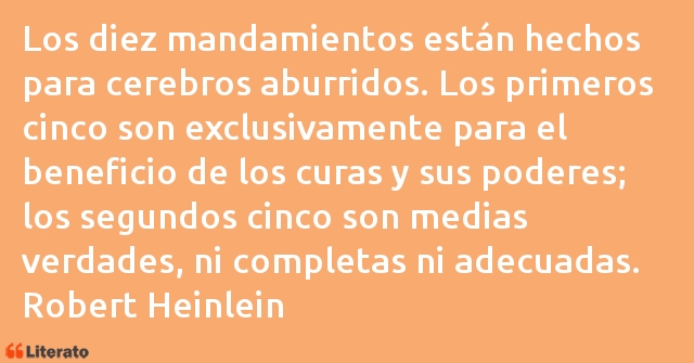 Frases de Robert A. Heinlein