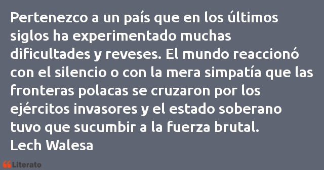 Frases de Lech Walesa