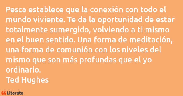 Frases de Ted Hughes