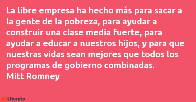 Frases de Mitt Romney