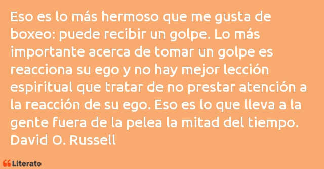 Frases de David O. Russell