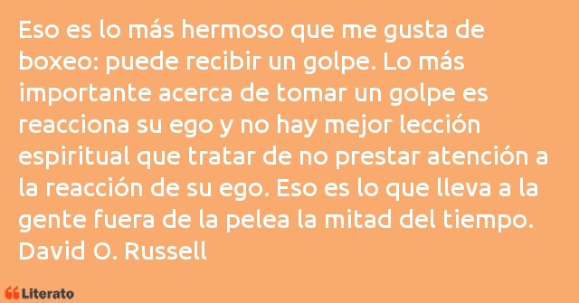 Frases de David O. Russell