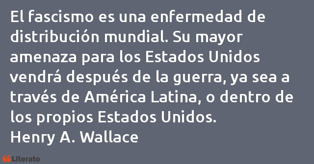 Frases de Henry A. Wallace