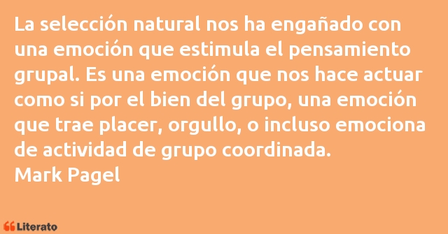 Frases de Mark Pagel