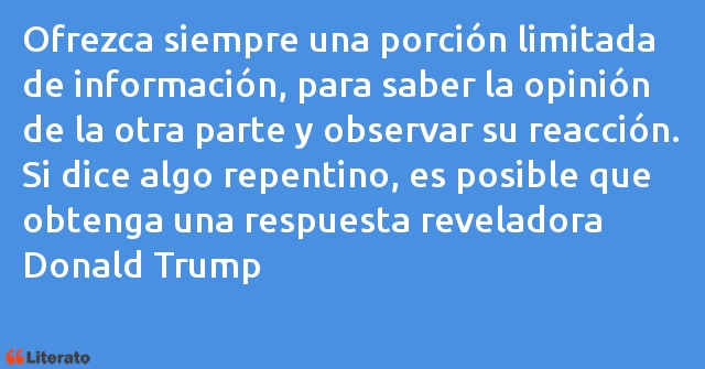 Frases de Donald Trump