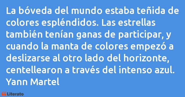 Frases de Yann Martel