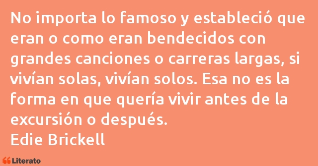 Frases de Edie Brickell