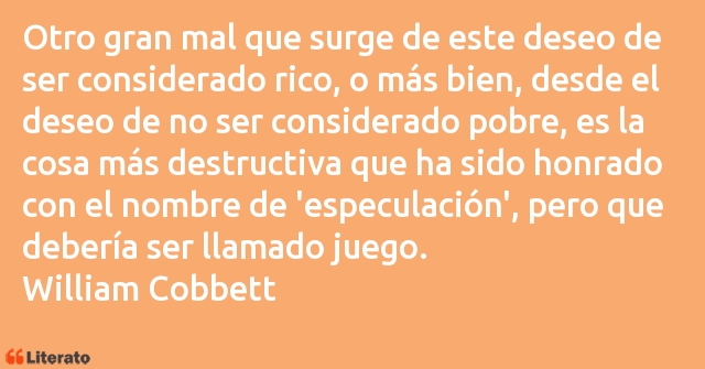 Frases de William Cobbett