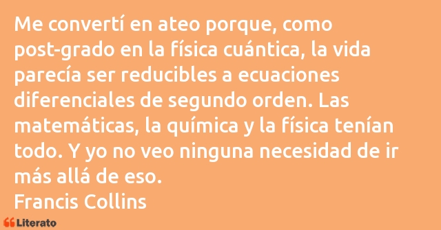 Frases de Francis Collins