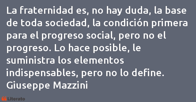 Frases de Giuseppe Mazzini