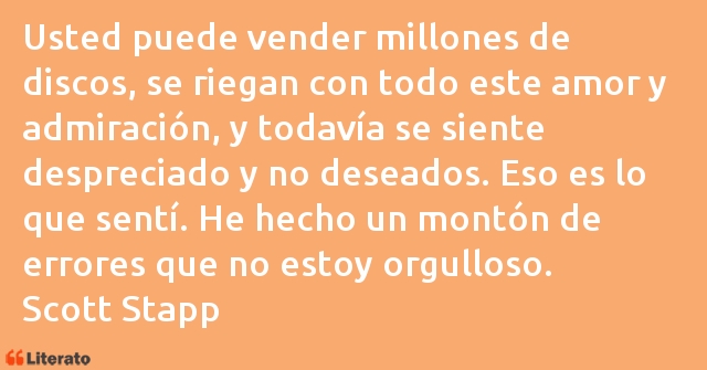 Frases de Scott Stapp