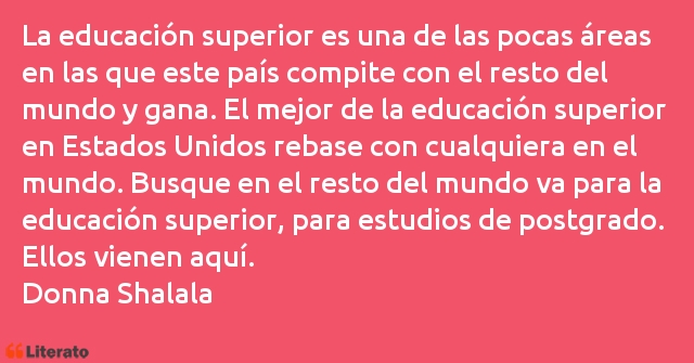 Frases de Donna Shalala