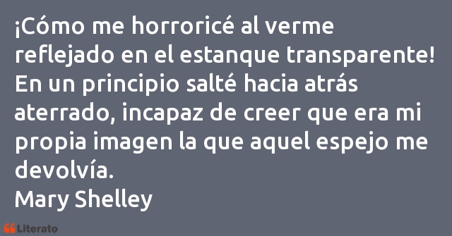 Frases de Mary Shelley